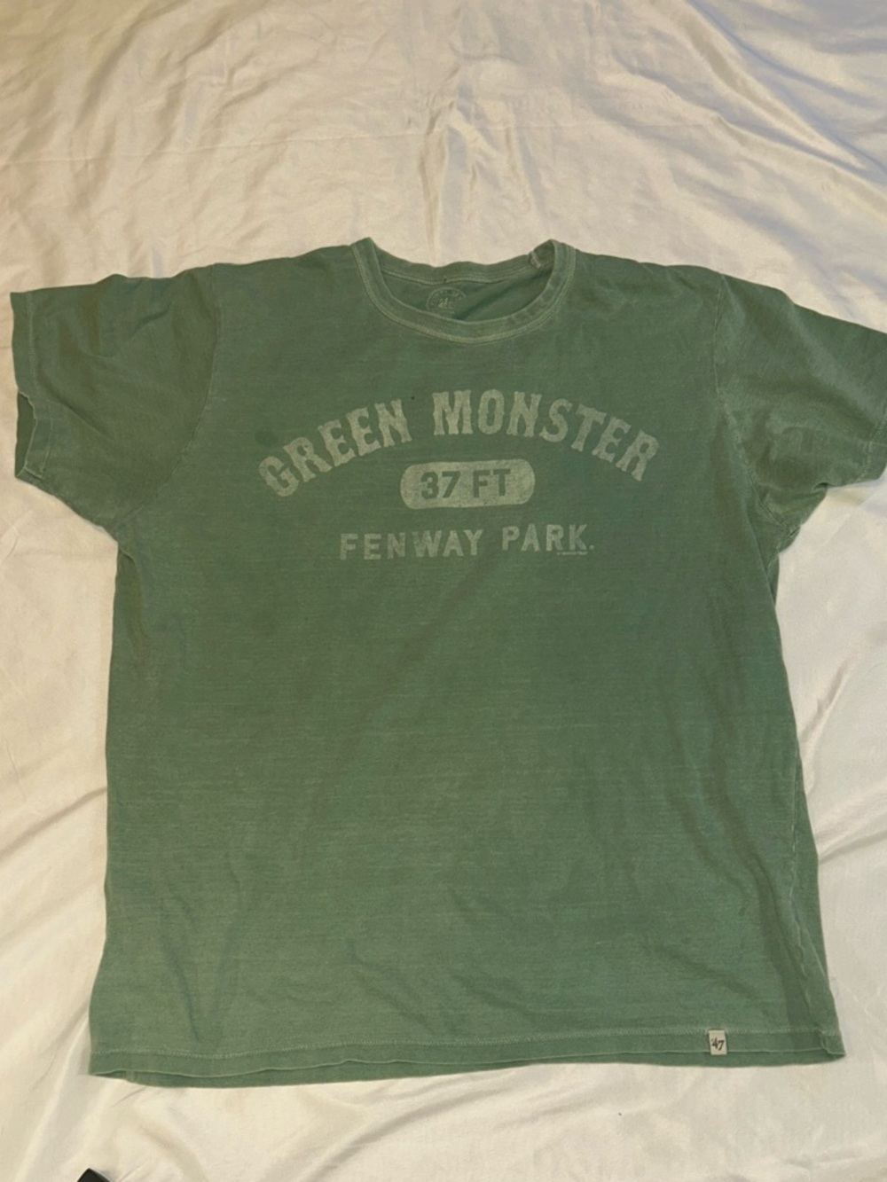 47 Green Monster Fenway Park Graphic Logo Tee